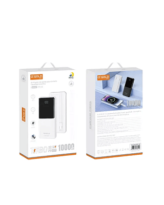 Carregador Portátil Powerbank 10000mAh 22.5W A'Gold