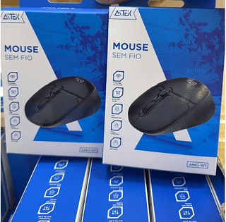 Mouse Wireless Sem Fio ATEK