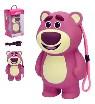 Caixa De Som Bluetooth Urso Lotso