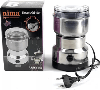 Moedor Triturador De Café Grãos Elétrico Inox 150w Grinder