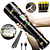 Lanterna Tática LED Laser Titanium Canhão de Luz B-Max