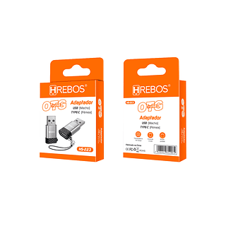 Adaptador OTG USB para Tipo-C Hrebos