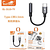 Cabo Adaptador Tipo-c P2 Para Samsung Galaxy Eletromex