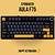 Teclado Gamer mecânico silencioso wireless bluetooth AULA
