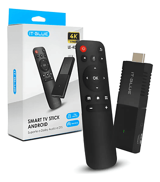 Smart Tv Stick Android 4k It Blue