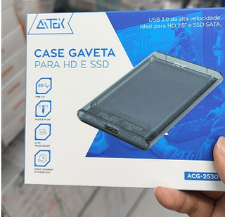 Case Gaveta para SSD e HD Externo 3.0