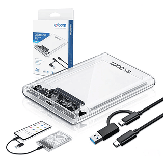 Case gaveta USB 3.1 tipo c