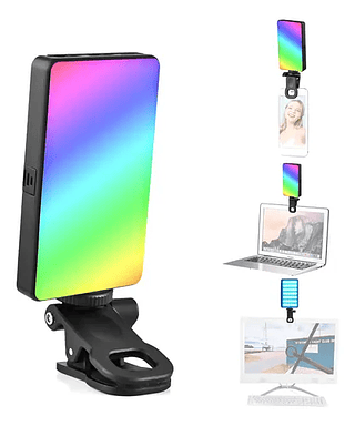 Luz Led De Preenchimento Para Gravação Fotos Vídeos Kapbom