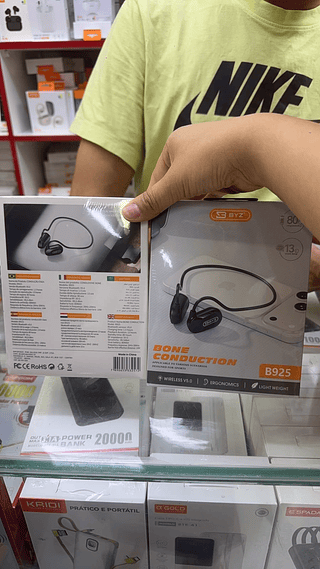 Fone Esportivo A Condução De Ar Bluetooth BYZ