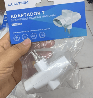 Adaptador T 3 Conexões Padrão Nacional Luatek