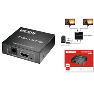 Vídeo Splitter HDMI 4K com 2 Portas