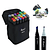 Kit 24 Marcadores Coloridos Touch 24 Cores
