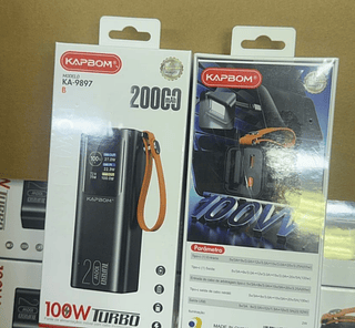 Carregador Power Bank Portátil 20000mAh Kapbom