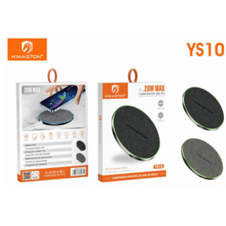 Carregador Sem Fio Turbo 20W Por Indução H'Maston