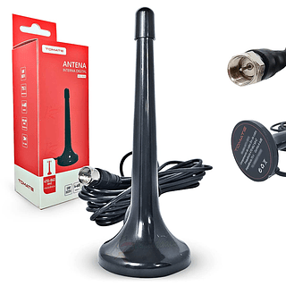 Antena Digital Interna Hdtv Uhf Tomate