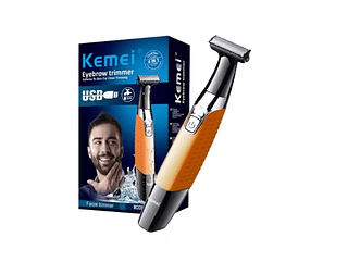 Maquina De Barbear Potente A Prova D'água Kemei