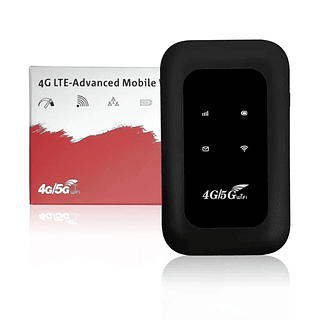 Modem Móvel Roteador 4g/5g Wifi Lte 150mbps Com Bateria
