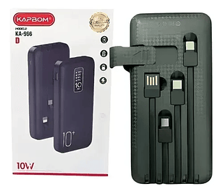 Carregador Portátil PowerBank 10.000 mAh Kapbom