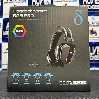 Fone Headset Gamer RGB Delta Pro