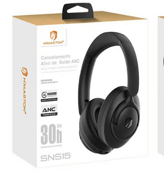 Fone Headset Cancelamento de Ruído ANC com Tradutor IA em Tempo Real H'maston