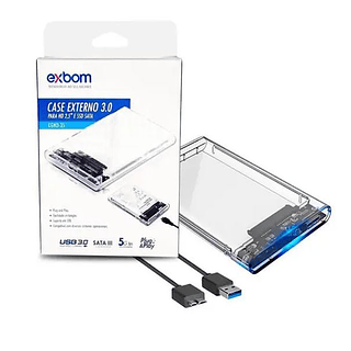 Case Gaveta para SSD e HD Externo 3.0