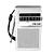 Mini Rádio de Bolso Portátil Recarregável ou a Pilha Am/Fm Tomate