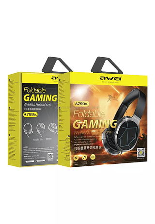 Headphone gamer sem fio Awei