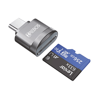 Adaptador Tipo-C para Micro-SD Hrebos