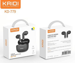 Fone De Ouvido Kaidi Tws Sem Fio Smart Touch