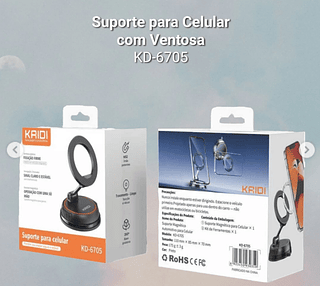 Suporte para Telefone com Ventosa Kaidi