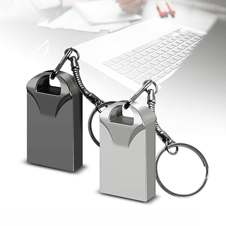 Mini Pen drive metal tipo chaveiro A'Gold 128GB