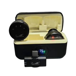 Microfone lapela com imã Eletro