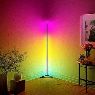 Lâmpada De Piso De Canto Rgb Leds LAY