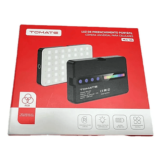 Luz de Preenchimento Portátil Tomate