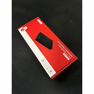 Case para HD Externo Compativel com HD/SSD 2.5"/3.5 Tomate