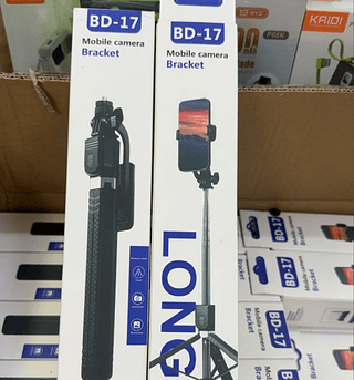 Tripé E Bastão Pau De Selfie Celular 1.7m