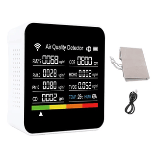 Detector Medidor de Qualidade do Ar e Umidade