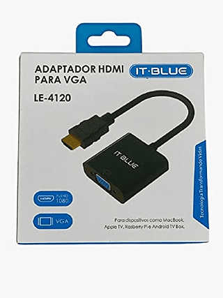 Adaptador HDMI para VGA ItBlue