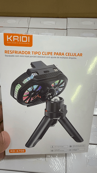 Resfriador Cooler Tipo Clip Para Celular Kaidi