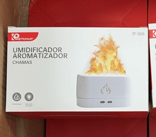 Umidificador de Chama com Difusor Ketchup