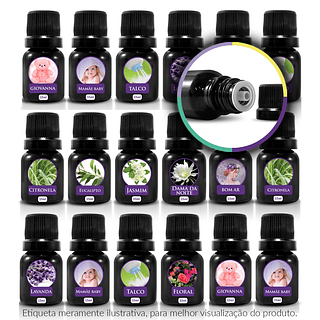 Essencias a Base de Água Para Umidificador/Difusor