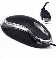 Mouse Óptico Ergonomic Com Fio