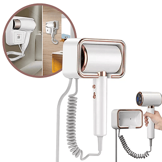 Secador de Cabelo de Parede Profissional