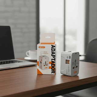 Adaptador Universal De Tomada D-fy - Usb + Usb-c BYZ