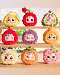 Caixa Surpresa Mini Chaveiro para Bolsa com Cheirinho de Fruta