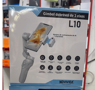 Estabilizador Gimbal Celular 3 Eixos Profissional Portátil L10