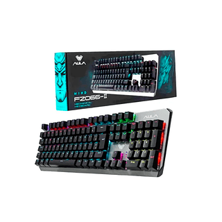 Teclado Gamer Mechanical Com Fio AULA