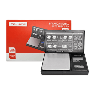 Balança de Precisao Portatil 500g max Marca Tomate