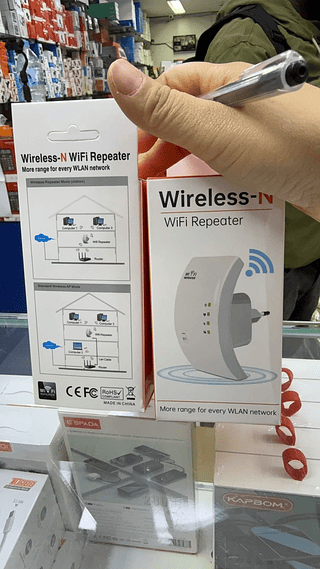 Repetidor de Sinal WIFI