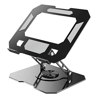 Suporte Giratório de Metal Preto Para Notebook Até 17" ItBlue